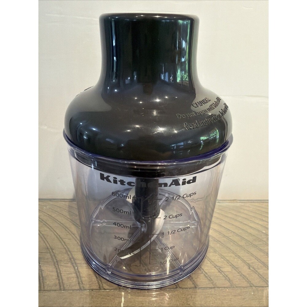 KitchenAid 2.5-Cup Food Chopper Attachment for Immersion Hand Blender with Blade